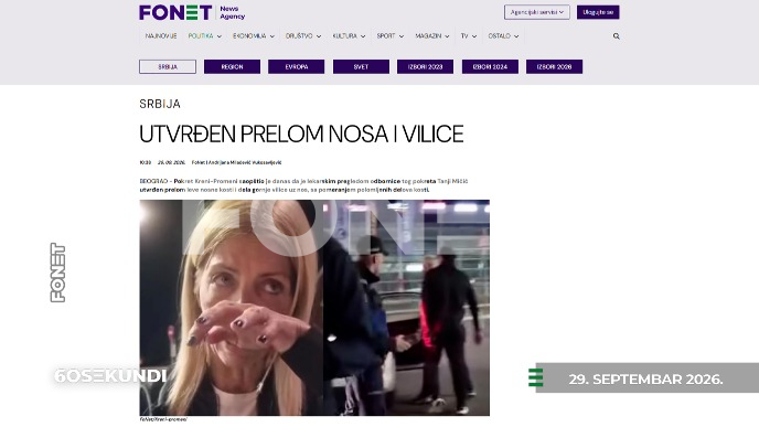 Vesti u 60 sekundi